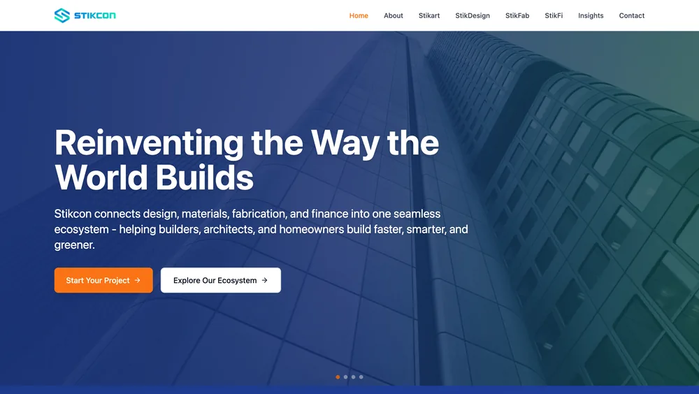 Stikcon home page